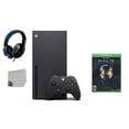 thumbnail image 1 of Pre-Owned Xbox Series X Video Game Console Black with Halo The Master Chief Collection BOLT AXTION Bundle, 1 of 2