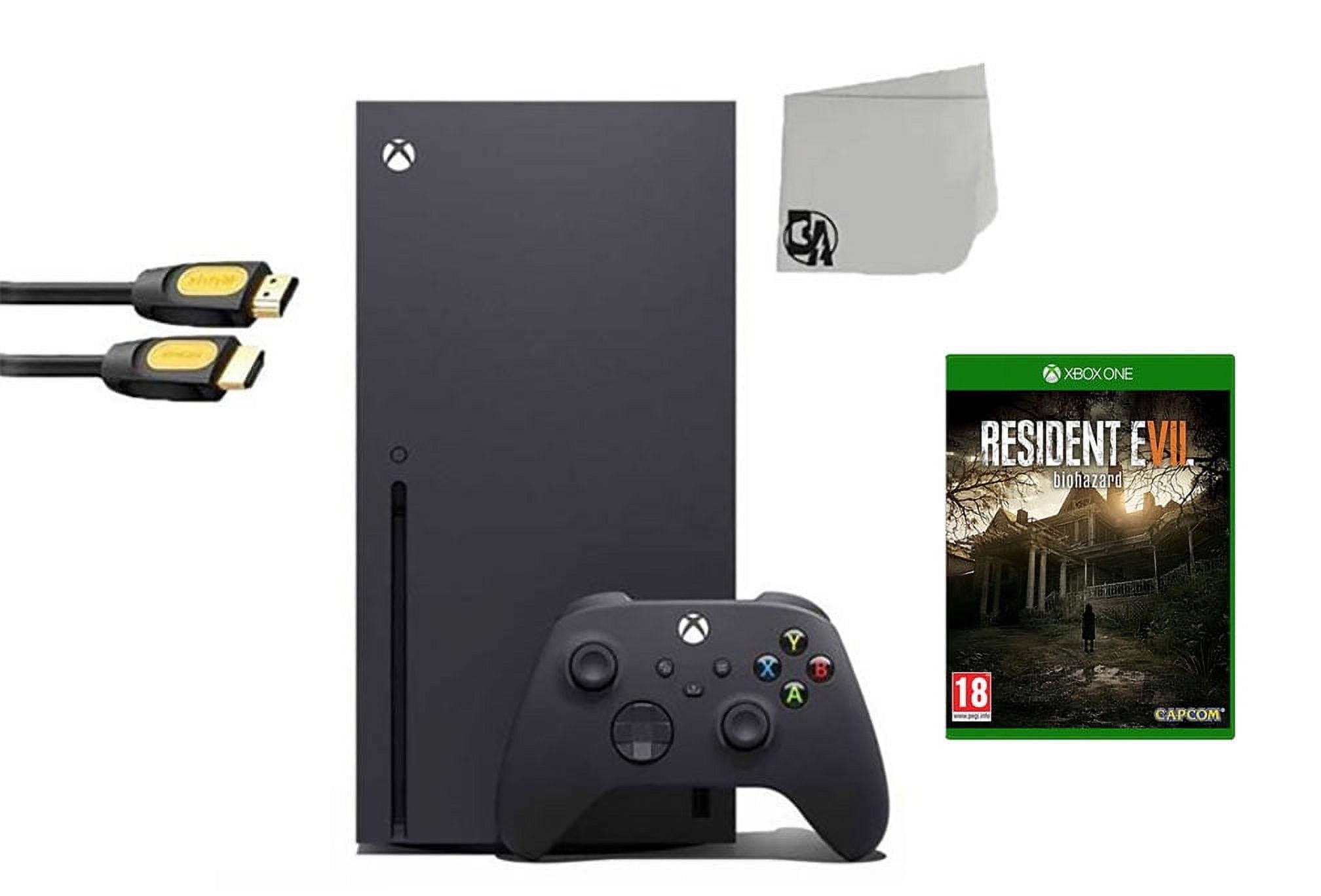 Pre-Owned Xbox Series X Video Game Console Black with Resident Evil 7BOLT AXTION ( )