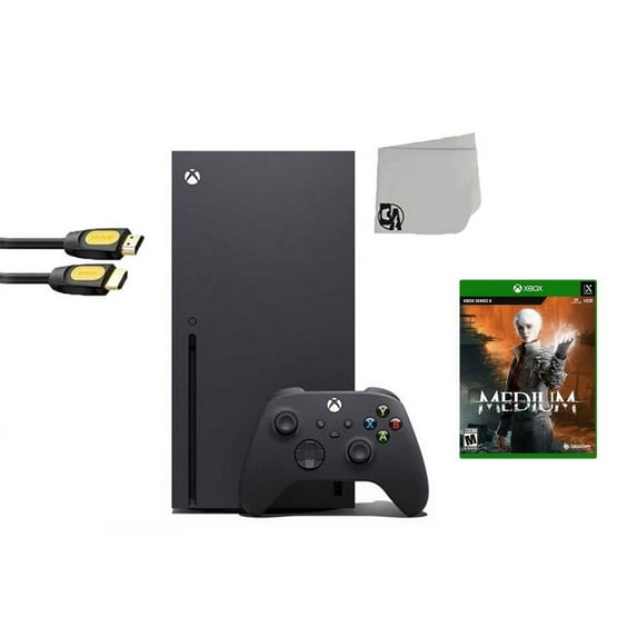 Pre-Owned Restored Xbox Series X Video Game Console Black with The Medium BOLT AXTION