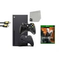 thumbnail image 1 of Pre-Owned Restored Xbox Series X Video Game Console Black with The MediumBOLT AXTION Bundle with 2 Controller, 1 of 7