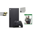 thumbnail image 1 of Pre-Owned Xbox Series X Video Game Console Black with The Witcher 3 Wild Hunt BOLT AXTION Bundle, 1 of 1