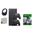thumbnail image 1 of Pre-Owned Xbox Series X Video Game Console Black with Tom Clancy's Ghost Recon Breakpoint BOLT AXTION Bundle with 2 Controller, 1 of 7