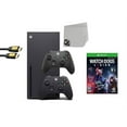 thumbnail image 1 of Pre-Owned Xbox Series X Video Game Console Black with Watch Dogs Legion BOLT AXTION Bundle with 2 Controller, 1 of 7
