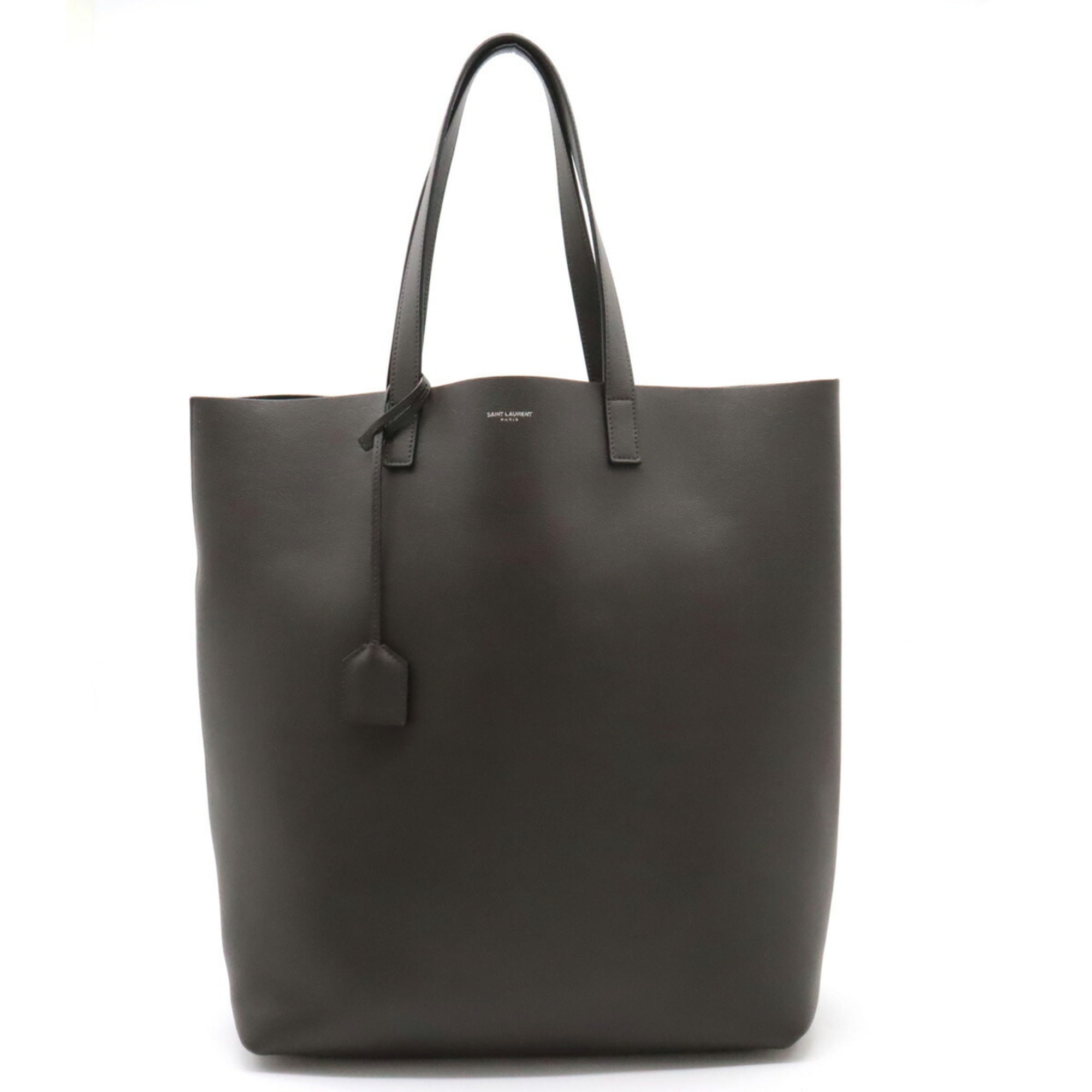 Yves Saint Laurent Pre Owned Leather Tote Bag Gray Brown in Honduras at HNL 45955 Rating 5