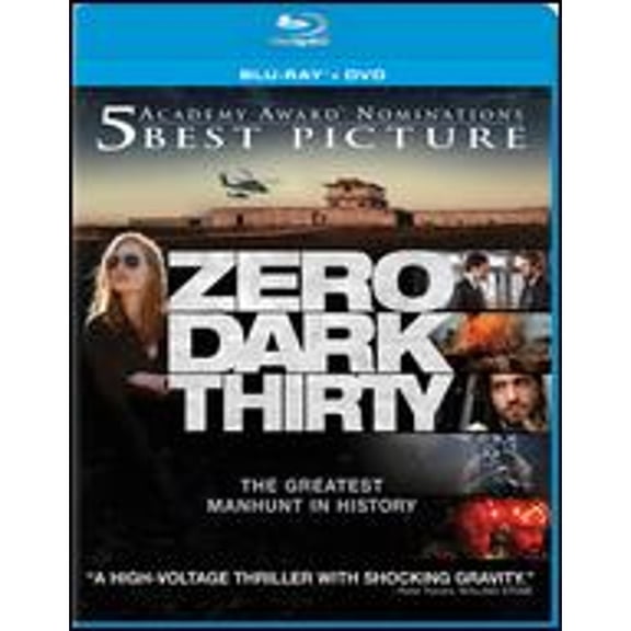 Pre-Owned Zero Dark Thirty by Kathryn Bigelow Blu-ray/DVD R-Rated