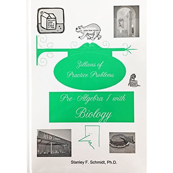 Pre-Owned Zillions of Practice Problems: Pre-Algebra 1 with Biology, 9781937032593, 1937032590, Paperback,