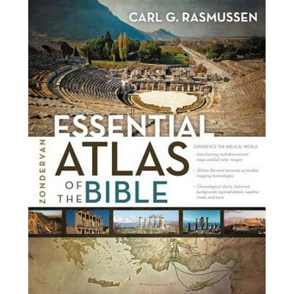 Pre-Owned Zondervan Essential Atlas of the Bible (Paperback 9780310318576) by Dr. Carl G Rasmussen