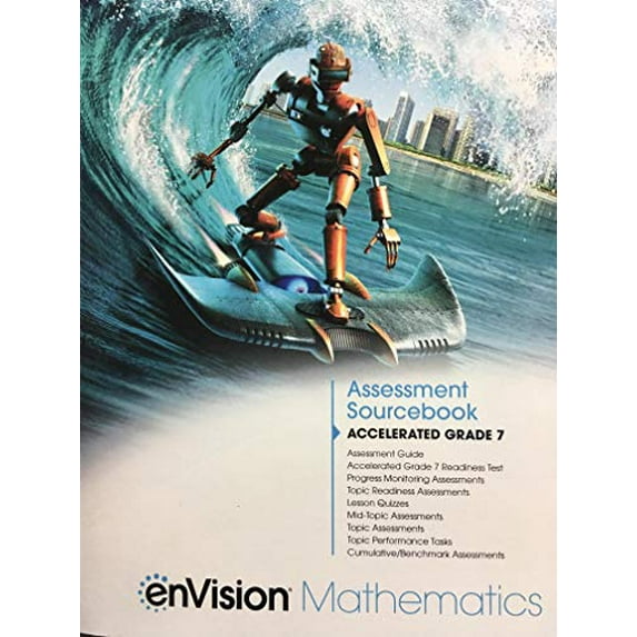 Pre-Owned envision Assessment Sourcebook Accelerated Grade 7, 9780768565706, 0768565707, Paperback,