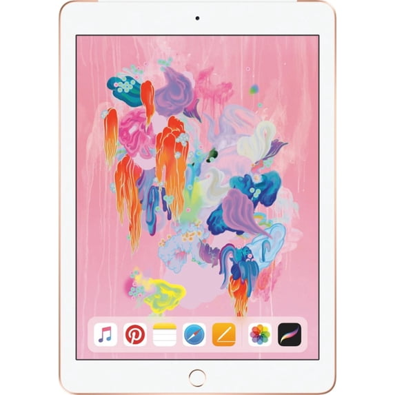 Pre-Owned Apple iPad 6th Generation 128 GB Unlocked Gold (Good)