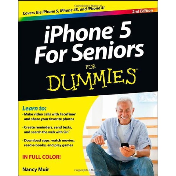 Pre-Owned Pre-Owned iPhone 5 for Seniors For Dummies Paperback