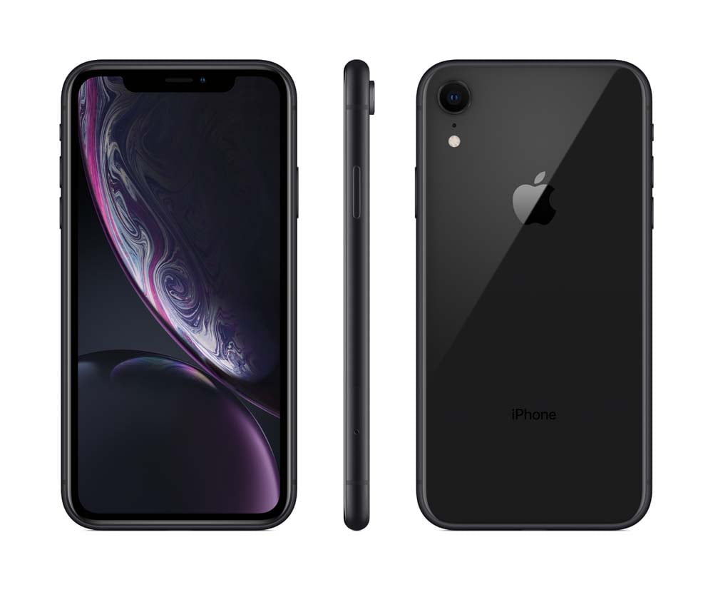 Apple iPhone XR, Pre-Owned, 64GB, Black, Fully Unlocked, AT&T