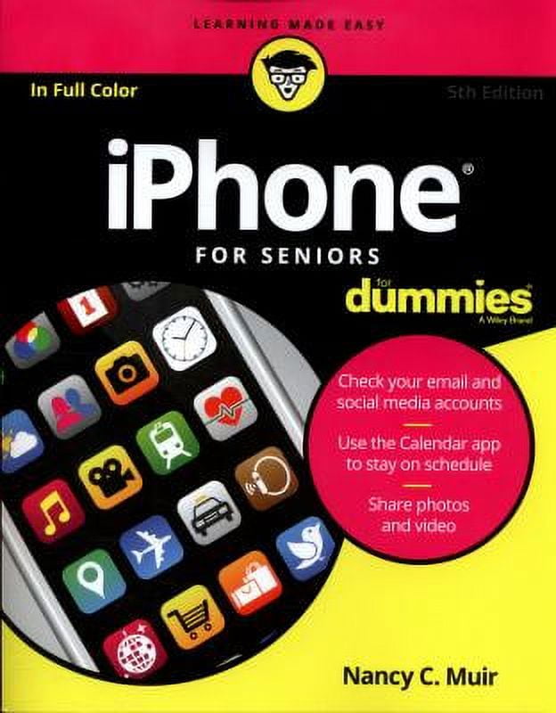 Pre-Owned iPhone for Seniors for Dummies (Paperback) 1119293480 ...