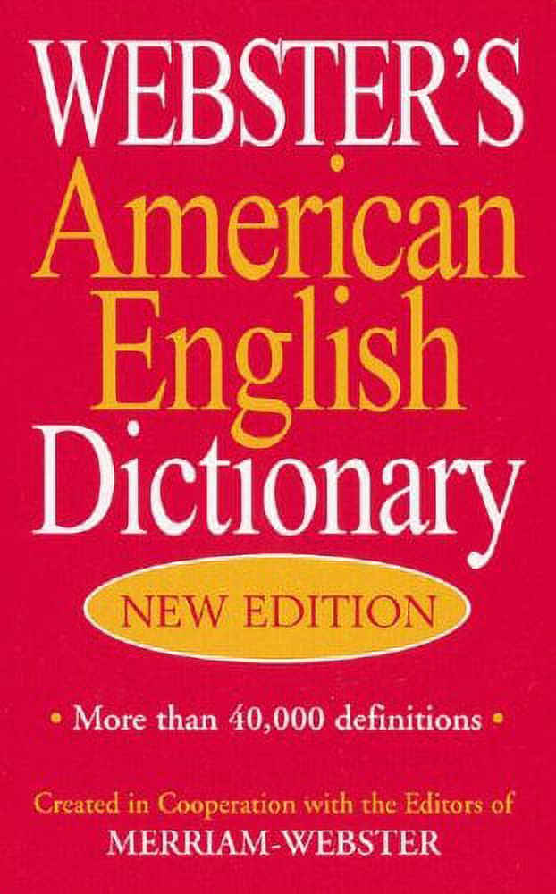 PreOwned sters American English Dictionary, Paperback 1596950021