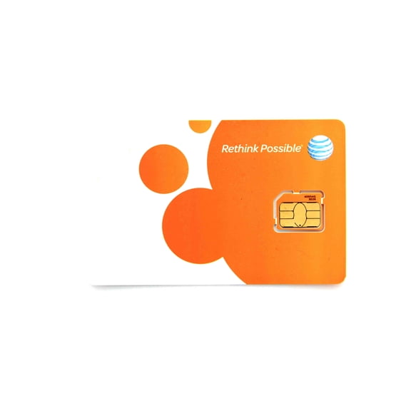 Pre Paid Micro SIM Card 4G (AT&T)