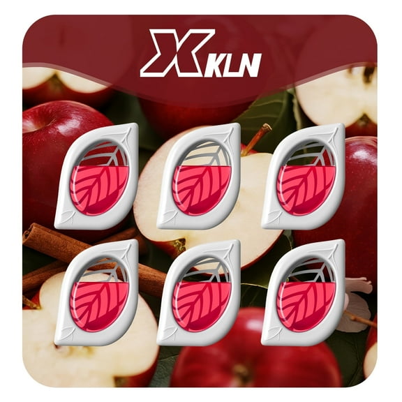 Small Spaces Air Freshener for Home, Apple Cinnamon Scent 6 Pack