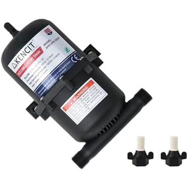 0.75L Mini Pressure Tank 125PSI For Marine RV Boat Water Systems - Low Power Consumption