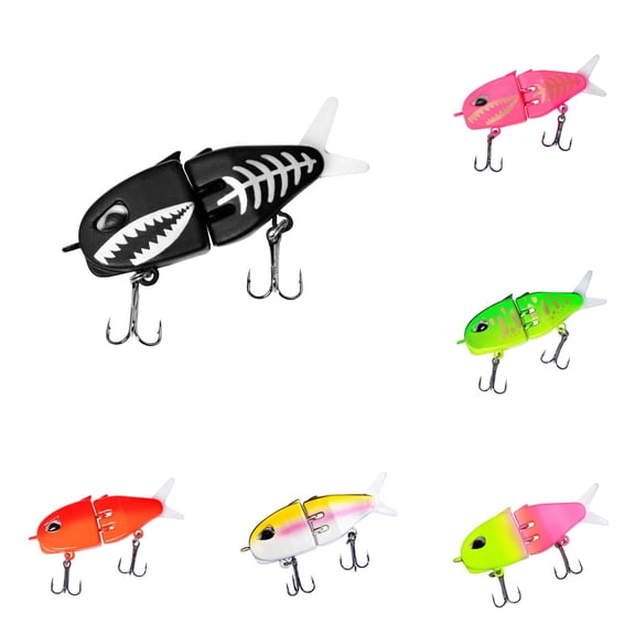 Pre-Rigged Fishing Lures Kit - Lifelike Swimbait with Spinner for Bass, Trout & Walleye - Durable TPE Jigs for All Water Conditions