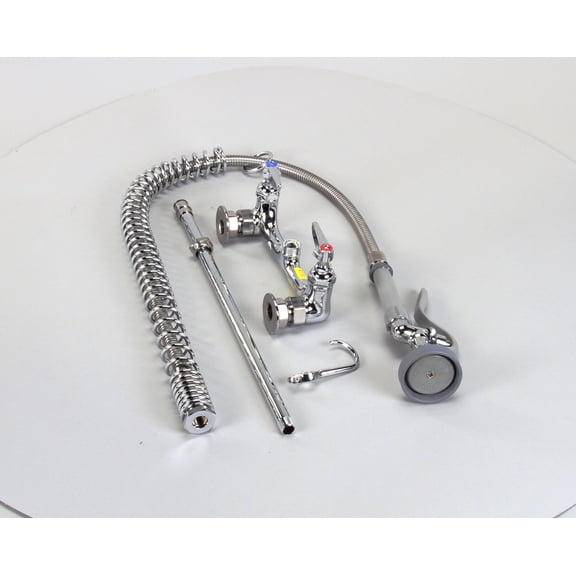 T&S Brass Easyinstall Pre-Rinse, Spring Action, Wall Mount B B-0133 - Genuine OEM Replacement Part