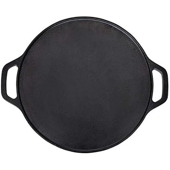 Pre-Seasoned Cast Iron Dosa Tawa with Premium Extra Coating (12 inches) Perfect for Cooking on Gas, Induction and Electric Cooktops,Black$$Home Decor, Kitchen, & Other