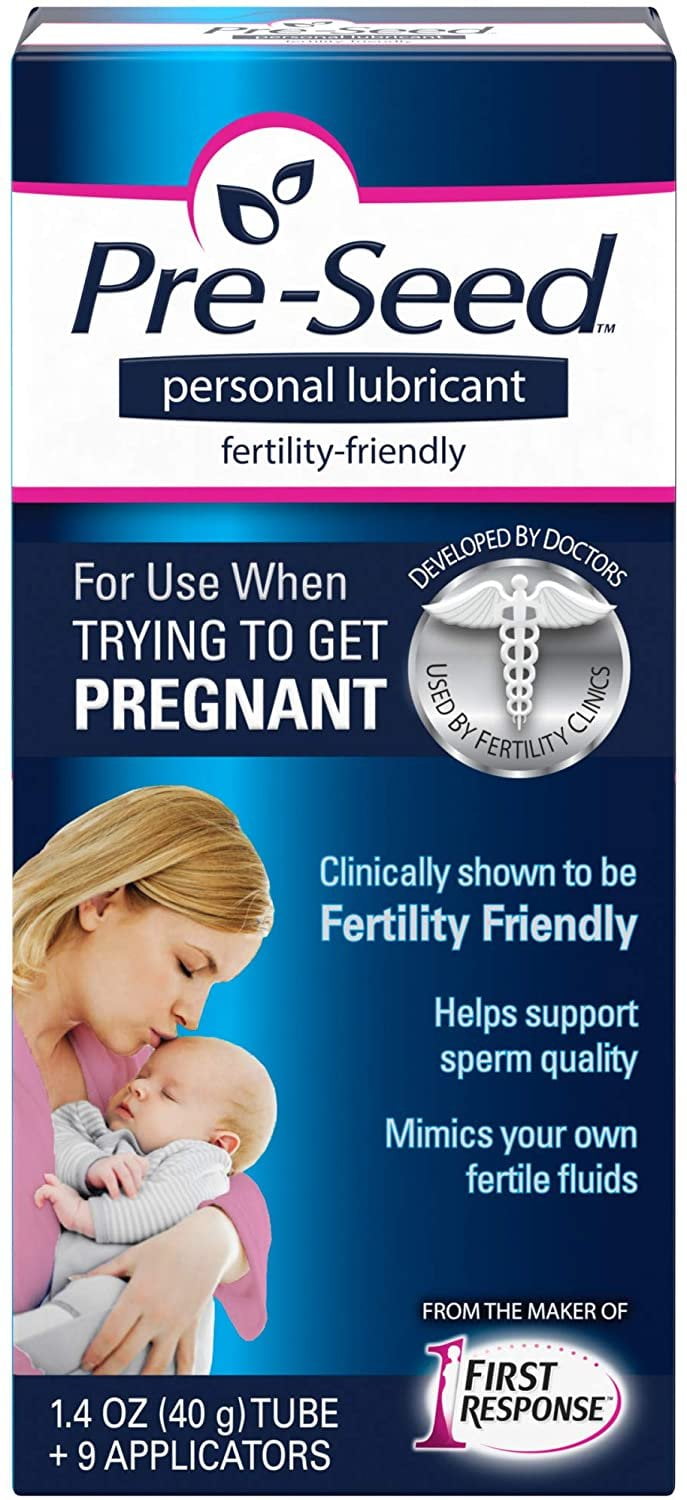 Pre-Seed Fertility-Friendly Personal Lubricant Conception 1.4 oz, 9 ct