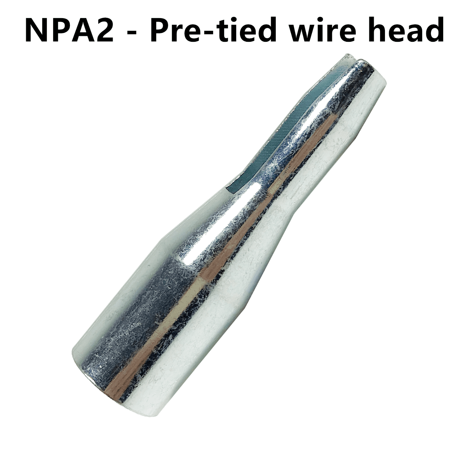 Pre-Tied Wire Head Adapter for Multi-Purpose Multi-Function Multi-Task  Telescopic Ceiling Lag-Pole,Installing Overhead Eye Lag Screws Purlin Clip