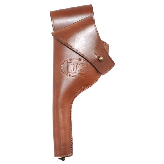 Pre WW1 US New Army .38 DA Revolver Leather Holster for Colt or Smith & Wesson