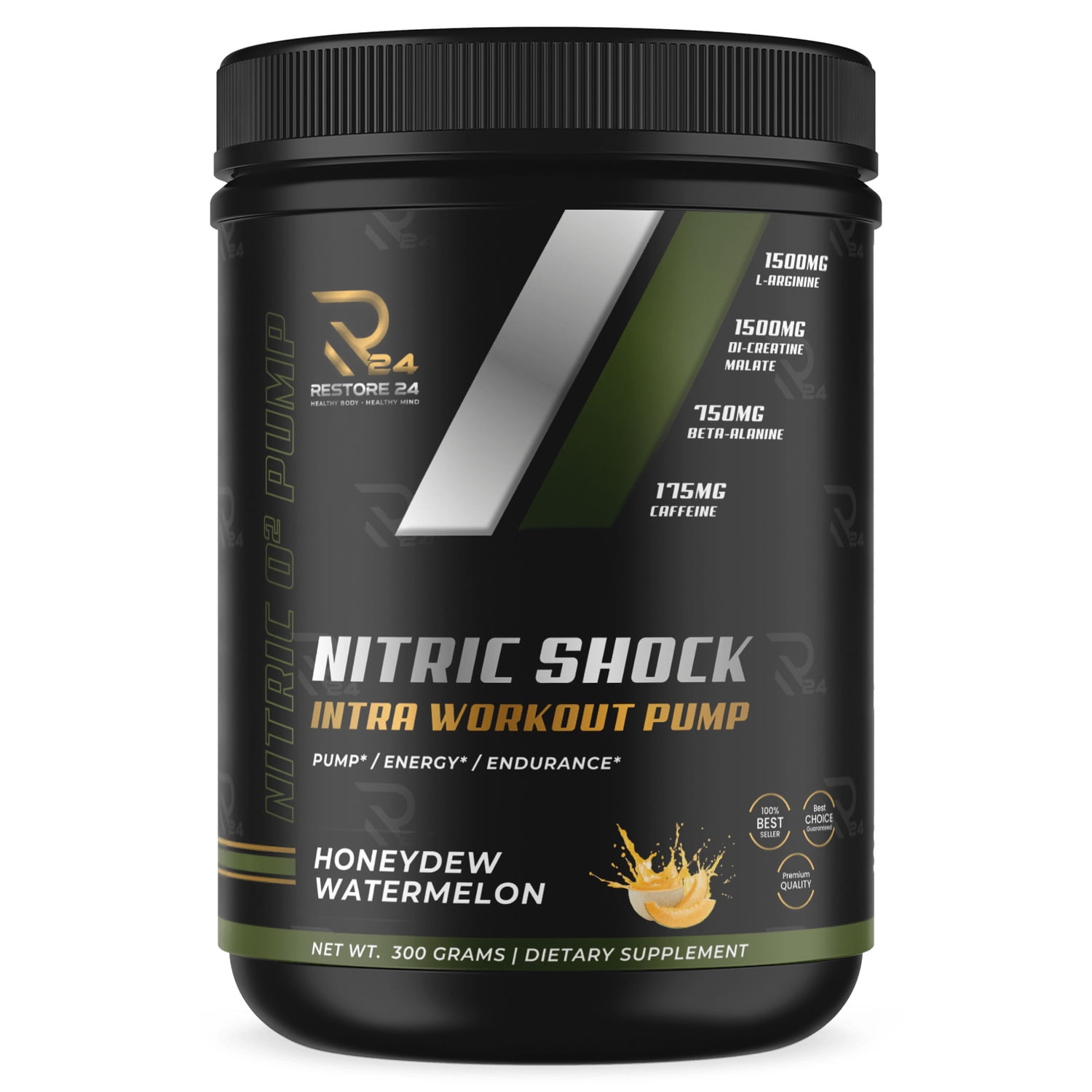 Pre Workout Powder Watermelon with Creatine Powder Preworkout Energy