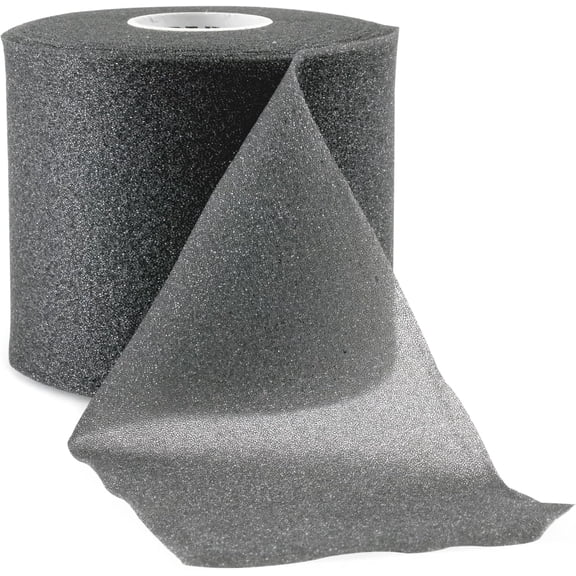 Pre Wrap 30 Yard Roll Athletic Foam Tape Underwrap for Ankles Wrists Knees Elbows Hair (Black)