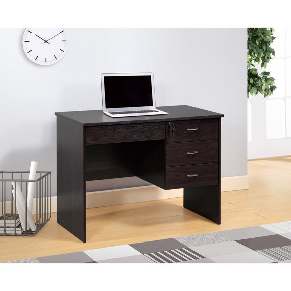 Pre - assembled Metal Drawer Glides and Locking Function | Suited for Compact Home Office Spaces | Ensures Secure and Organized Storage