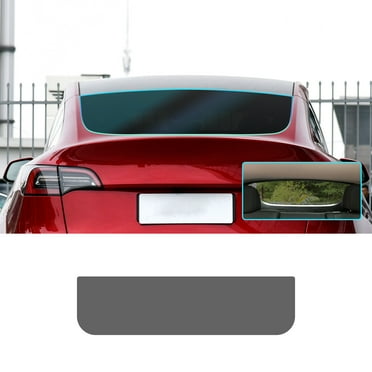 Pre-cut PVC Window Solar Film Tint Kit for 2020-2024 Tesla Model Y Car Privacy Shield with 20% VLT for Rear Window, 1pcs