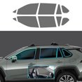 thumbnail image 1 of Pre-cut Window Film Tint Kit for Toyota RAV4 2019-2024 All Side Car Privacy Shield Infrared and UV Reduction for Side Windows 20% VLT, 10pcs, 1 of 12