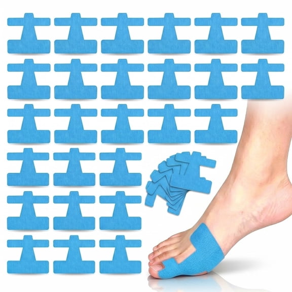 Pre cut bunion kinesiology tape big toe corrector for women men elastic breathable hallux valgus correction feet brace support wraps to pull large toe over bunion tape roll