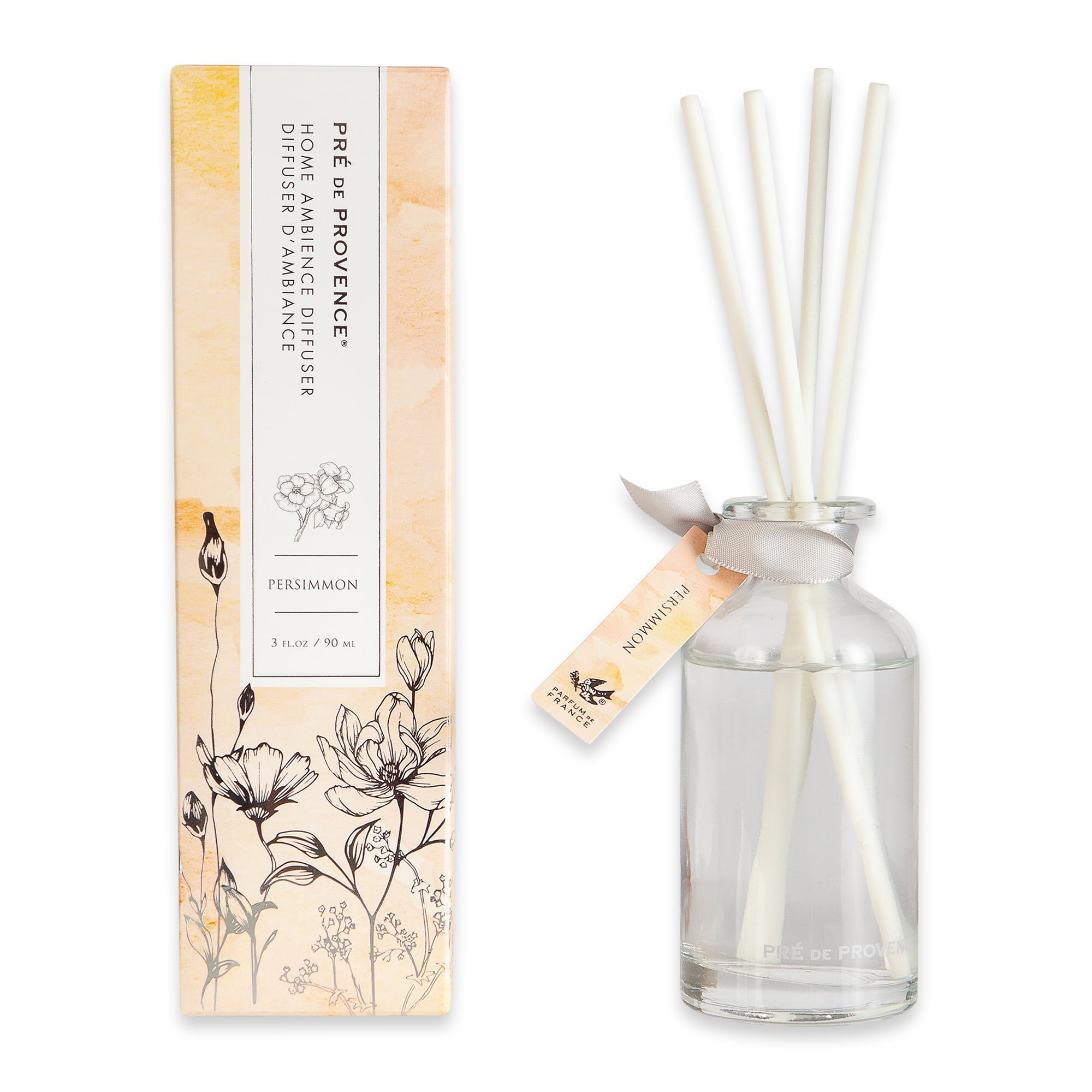Yellow Persimmon Reed Diffuser with 5 Sticks