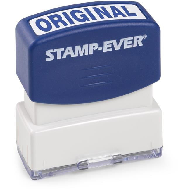 Pre-inked Original Stamp, Blue