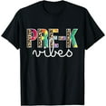 thumbnail image 1 of Pre k Vibes - Preschool Team Tie Dye 1st Day of School T-Shirt, 1 of 3