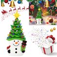 thumbnail image 1 of Taicans ‌Pre-lit Mini Christmas Tree - 11 Inch Realistic Resin Tree with Warm LED Lights,No Assembly Needed | Perfect for Desks,Shelves & Holiday Parties‌, 1 of 9