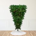 thumbnail image 1 of Pre-lit Sugar Pine Artificial Upside Down Christmas Tree - Clear LED Lights, 1 of 6