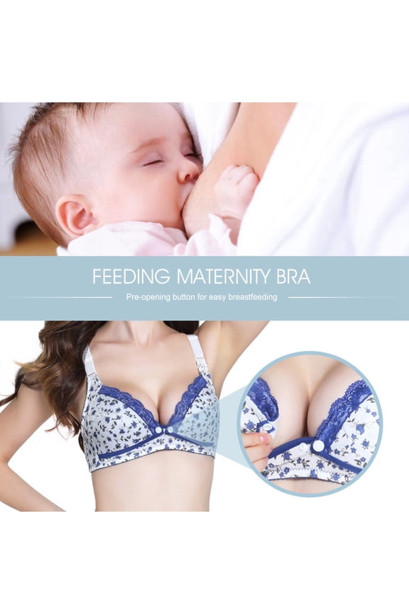 Pre-opening Cotton Breast Feeding Maternity Nursing Bra Sleep Bras for Nursing Pregnant Women, Sleep Bras, Feeding Maternity Bra