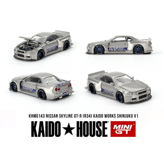 Kaido House x Mini GT Chevrolet Silverado Kaido Vintage Spec V1 - 1:64 scale (2024 Limited Edition)