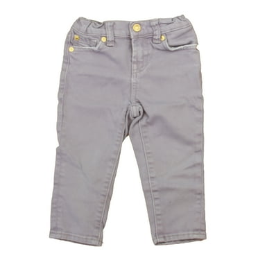 Pre-Owned 7 for all Mankind Girls Purple Jeggings size: 2T (Good)