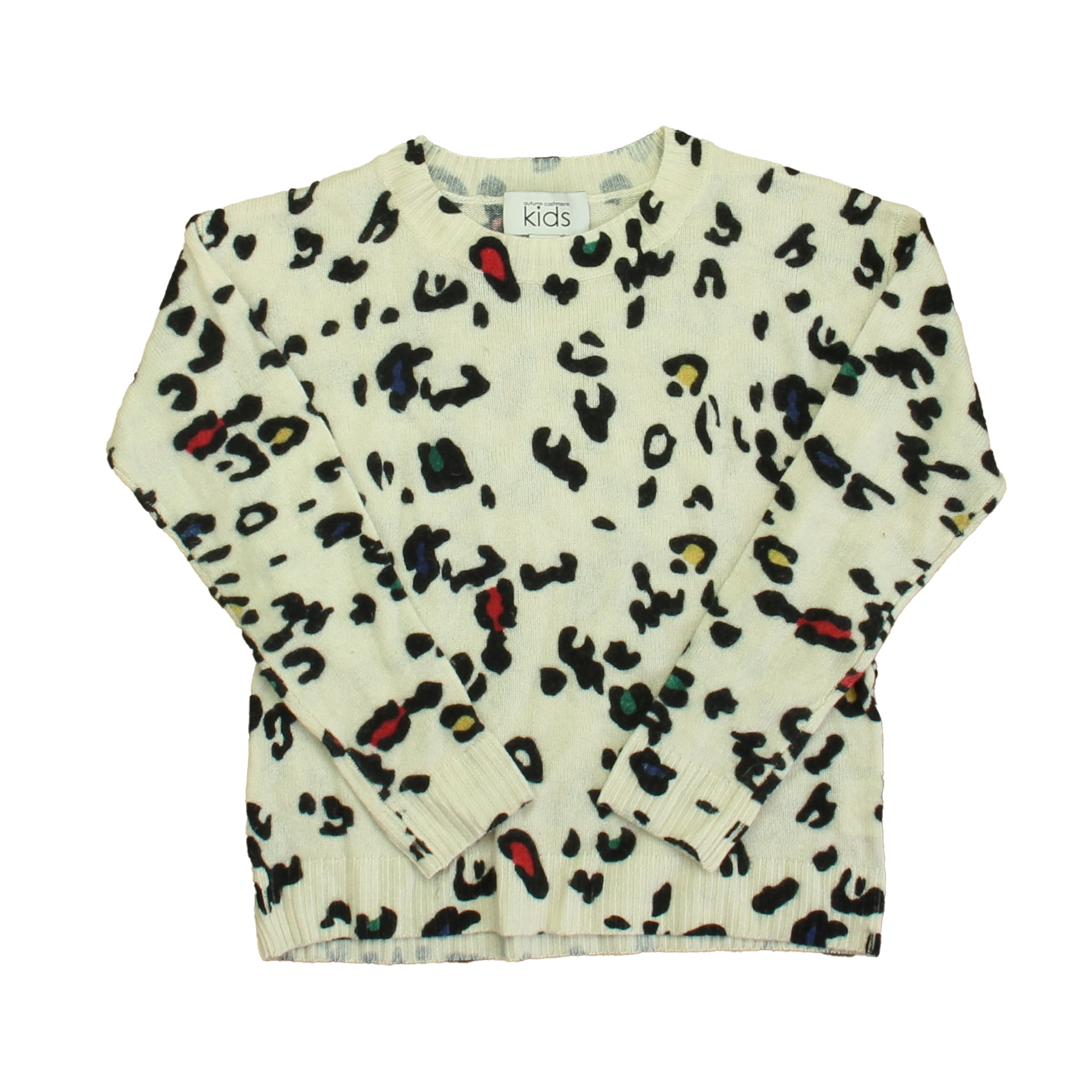 Autumn cashmere deals leopard sweater