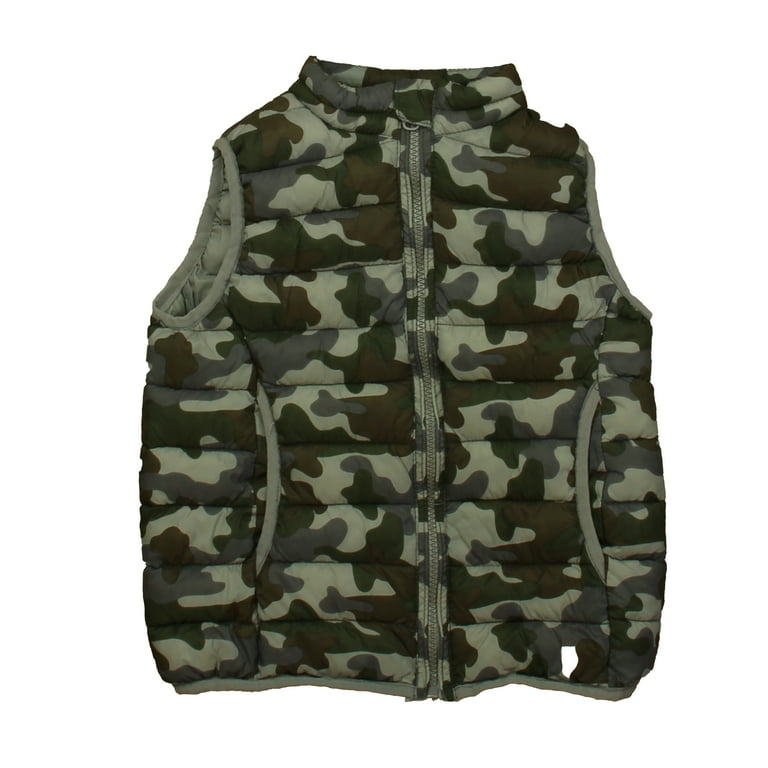 Pre owned Bakito Boys Gray Camo Vest size 4T Walmart