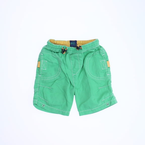 Pre-Owned Boden Boys Green Shorts size: 3-6 Months (Good)
