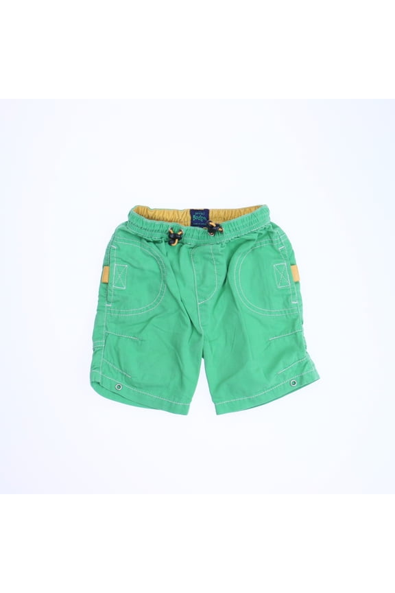 Pre-Owned Boden Boys Green Shorts size: 3-6 Months (Good)