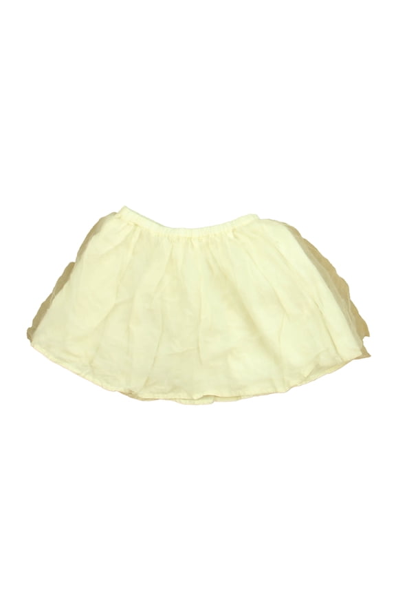 Pre-Owned Boden Girls Ivory Skirt size: 2-3T (Good)