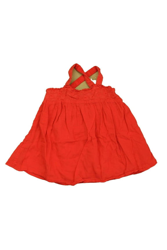 Pre-Owned Boden Girls Red Blouse size: 3T (Good)