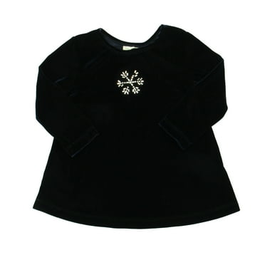 Pre-Owned Bonnie Baby Girls Navy Dress size: *12 Months (Excellent)