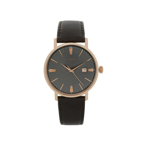 Pre-Owned Bulova Classic Aerojet Rose Gold-Tone Steel Watch 97B154