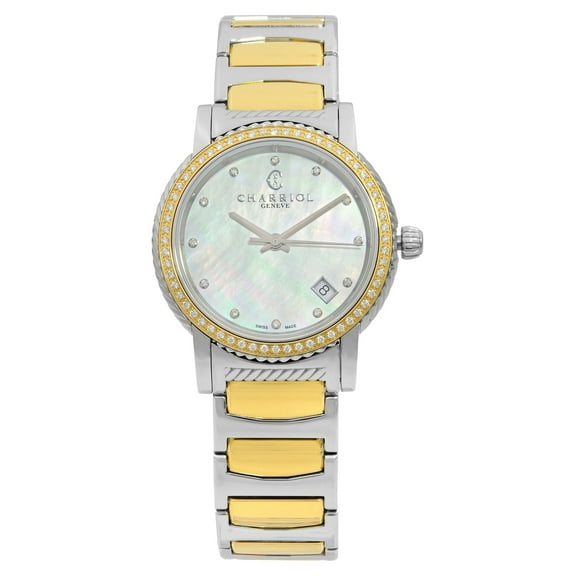 Pre-Owned Charriol Parisii 0.40cttw Diamond Ladies Watch P33SY2D.921.001 (Good)