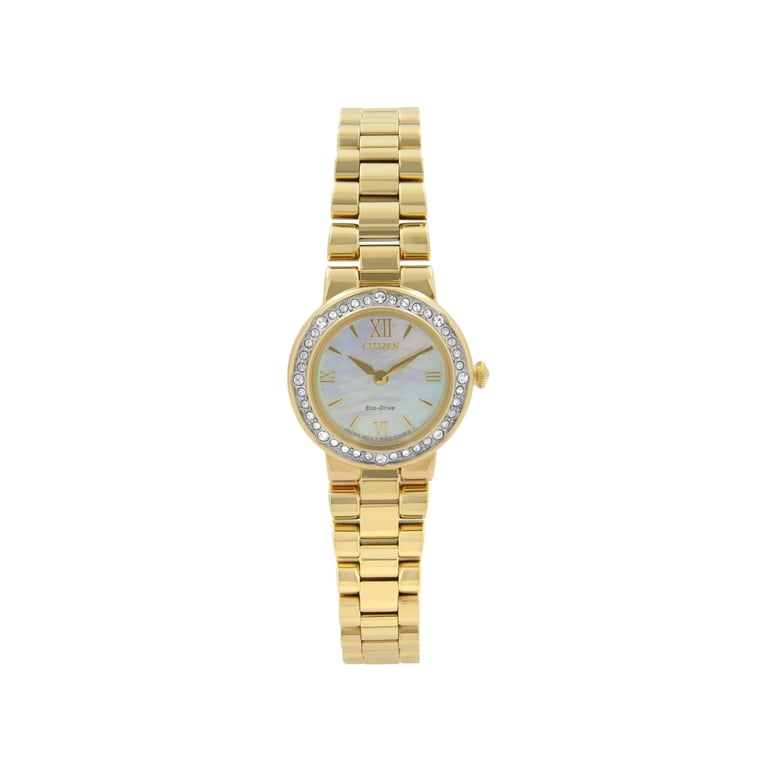 Pre-Owned Citizen Eco-Drive Gold-Tone Steel Quartz Lady  display picture 3